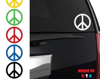 2 Pack Vinyl Sticker Decal Rustic American USA Peace Sign Flag Finger Hand Symbol Vinyl Decal 5 in x 3.5 in. 2 Pack Vinyl Sticker Decal Rustic American USA Peace Sign Flag Finger Hand Symbol Vinyl Decal 5 in x 3.5 in.