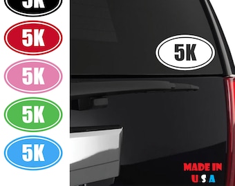 5K Sticker | Runner | Marathon | 26.2 | 13.1 | 5K | 10k | Running | Athlete | Track |Ultra Runner | Iron Man | Race