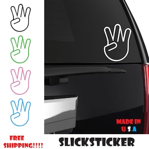 West Side Hand Sticker | West Side Car Sticker | JDM West Side Decal | JDM Hand Sticker
