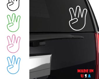 West Side Hand Sticker | West Side Car Sticker | JDM West Side Decal | JDM Hand Sticker