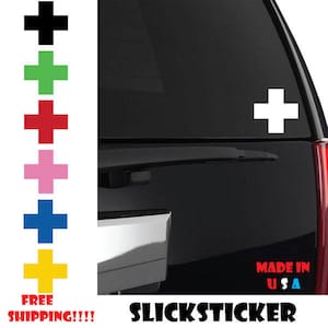 American Red Cross First Aid, First Aid Sticker, First Aid Decal, Medic Sticker, First Aid Stickers, First Aid, Medical Cross Sticker