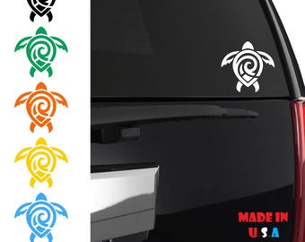 Turtle decal | Sea Case | Turtle Car Decal | Sea Turtle Window Decal | Turtle Sticker | Hawaii Stickers | Sea Turtle Decal | Hawaii turtle