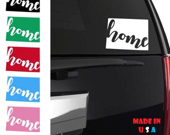 COLORADO Home Sticker | CO Sticker | CO State Sticker