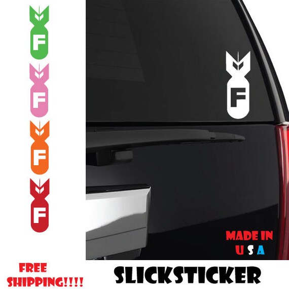 F Bomb FCK Sticker Decal Vinyl Illest Fatlace Illmotion JDM - Etsy