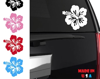 Hawaiian Hibiscus Flower Sticker | Tropical Flower | hawaii flower | tropical island | Luau flower