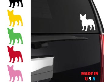 French Bulldog Sticker, french bulldog car decal, french bulldog, french bulldog decal, frenchie decal, frenchie sticker, frenchie car decal