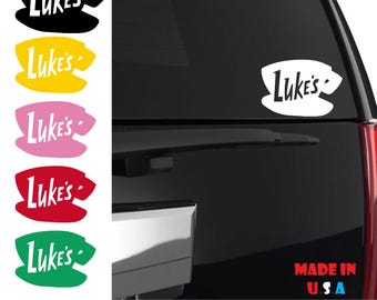Gilmore Girls Luke's Diner sticker | Gilmore girls | Luke's diner |