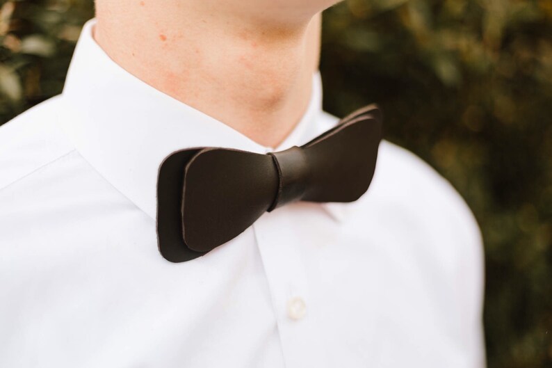 mens brown bow ties