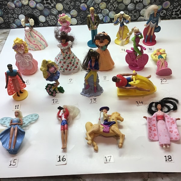 Juguetes de Barbie McDonald's Happy Meals