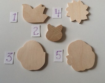 Mini Wooden Cut-outs