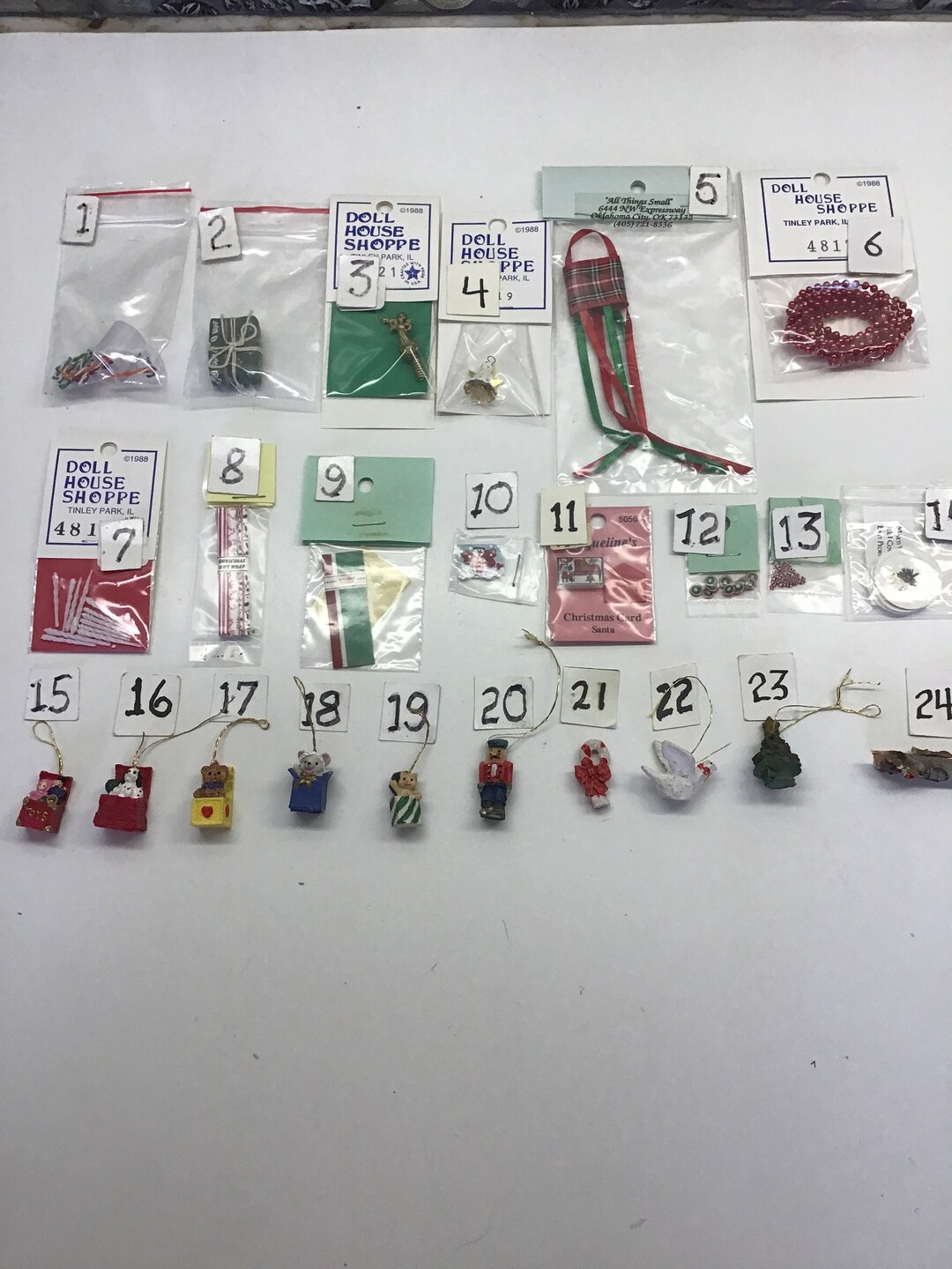 Dollhouse Miniature Christmas Treats Etsy