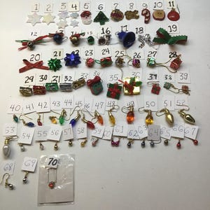 Christmas Mini Ornaments and Embellishments