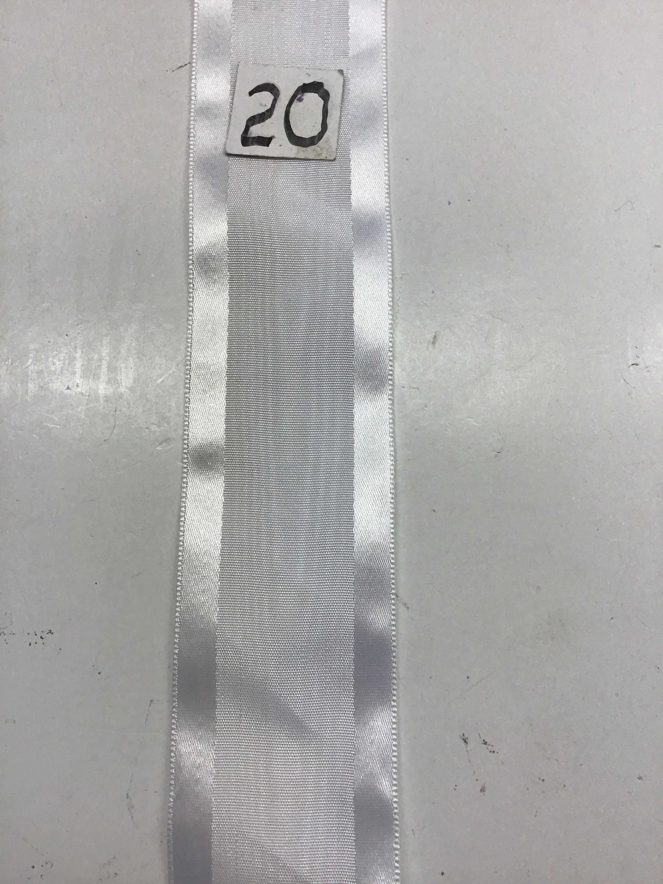 Offray Grosgrain Craft Ribbon - 1/4 Inch X 18 Feet White Ribbon For Gift Wrapping & Crafts