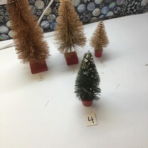 Árboles en miniatura para casas de muñecas
