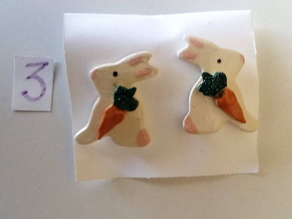 Easter Ceramic Earrings - image 4