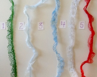 3/4" Ruffled Lace