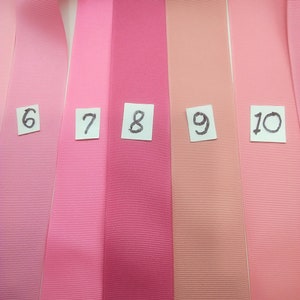 1-1/2 Offray Grosgrain Ribbon, Pinks image 3