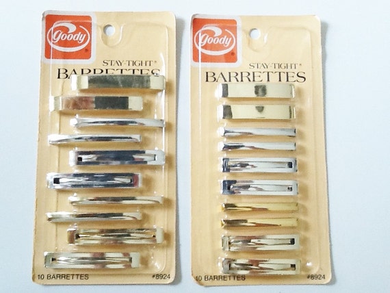 Goody Stay Tight 2 1 4 Or 2 Barrettes 8924 Etsy