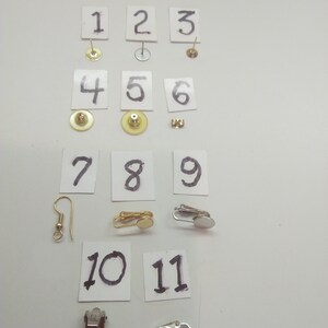 Earring Findings