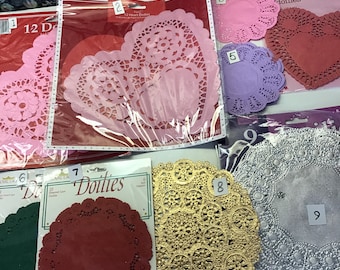 Colored Paper Doilies