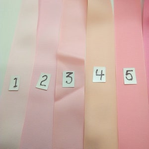 1-1/2 Offray Grosgrain Ribbon, Pinks image 2