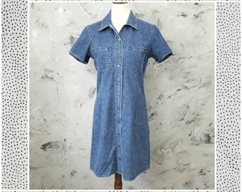 jean shirt with dress