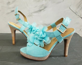 mint green heels ireland