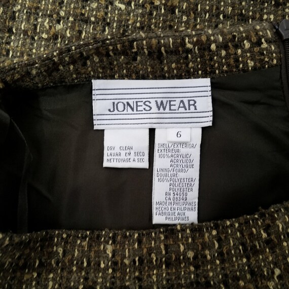 JONES NEW YORK Golden Brown Pencil Skirt - Vintag… - image 8