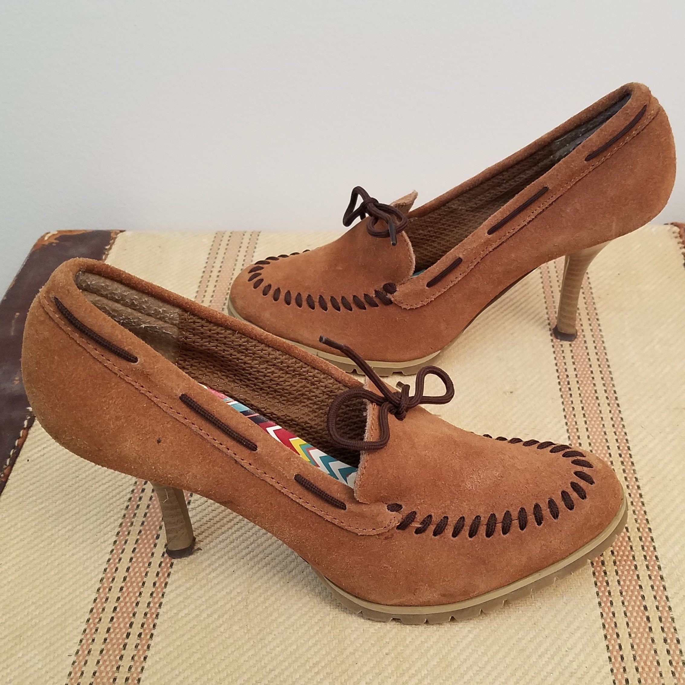 moccasin heels