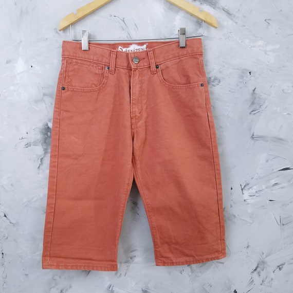 DENIZON from LEVI'S Girl's Burnt Orange Jean Capr… - image 3