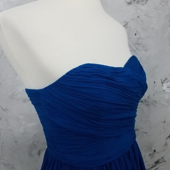 J. CREW Electric Blue Cocktail Dress / Prom Dress… - image 6