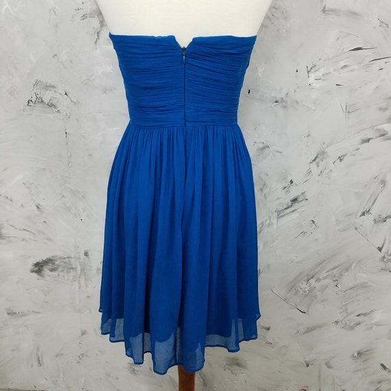 J. CREW Electric Blue Cocktail Dress / Prom Dress… - image 3