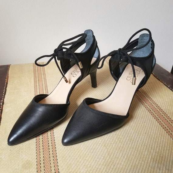 franco sarto kitten heel pumps