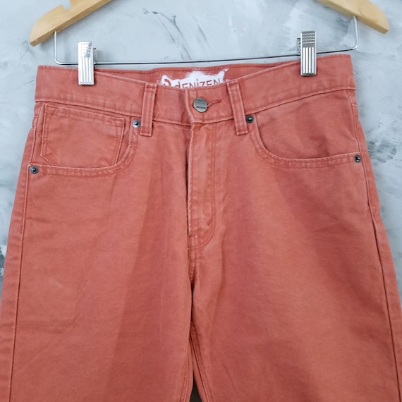 DENIZON from LEVI'S Girl's Burnt Orange Jean Capr… - image 6