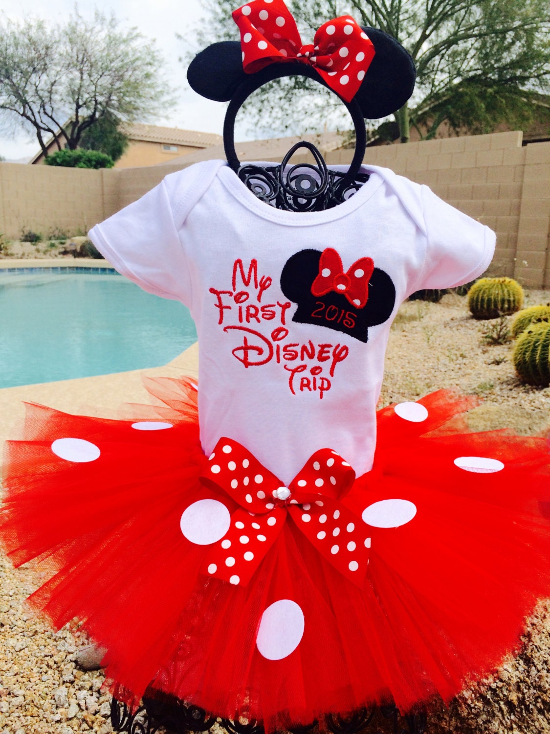 My first Disney trip tutu outfit Disney VacationHalloween 