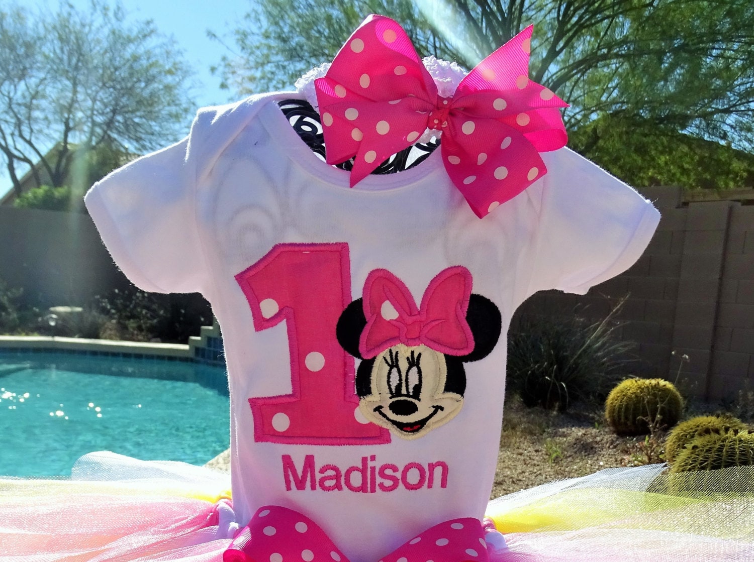 Personalized Minnie Mouse Birthday 