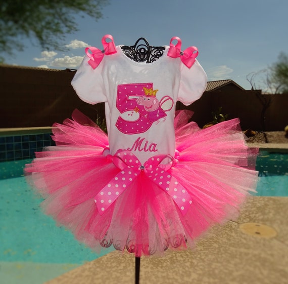Peppa pig tutu outfit Clearance