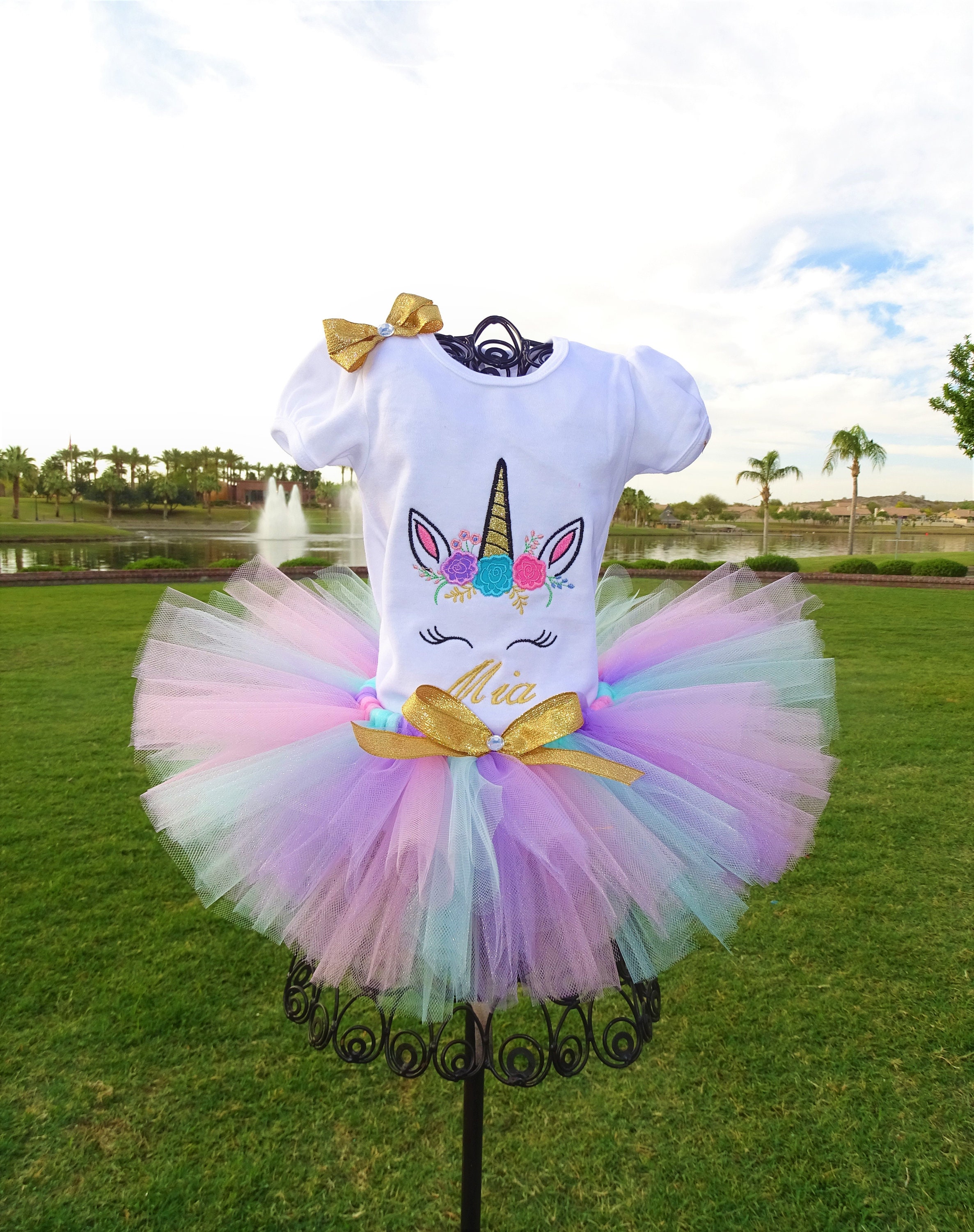 Unicorn Tutu Set Unicorn Birthday Tutu Outfit Unicorn - Etsy Ireland