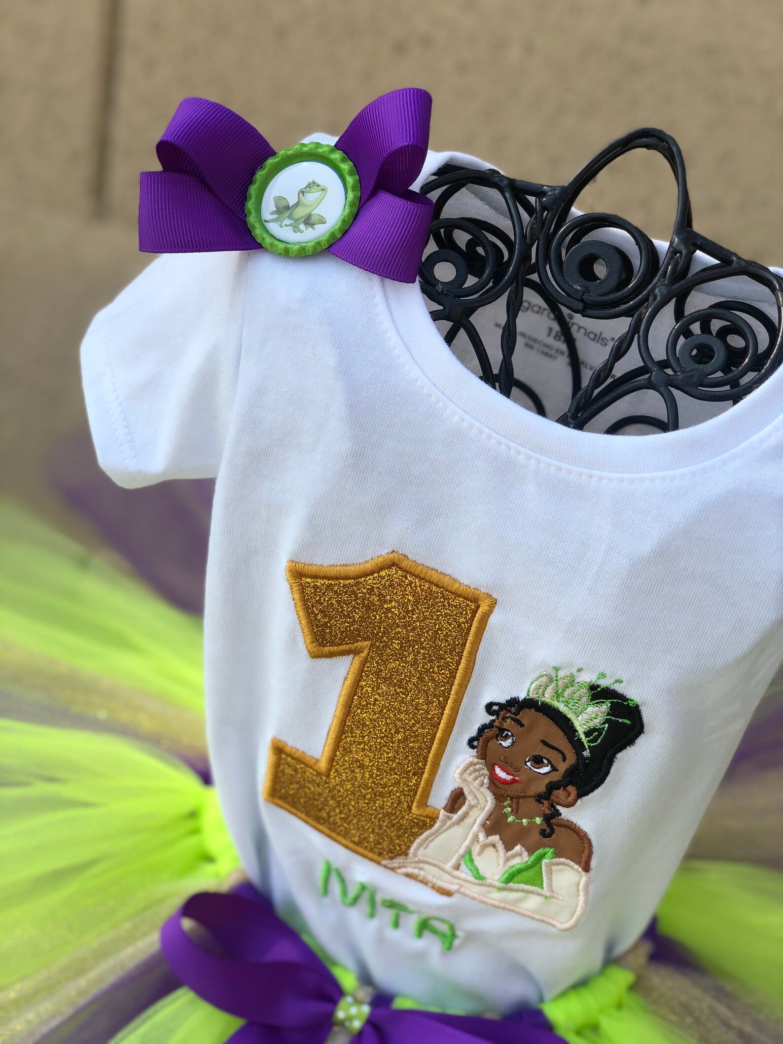 princess and the frog tutu outfit