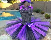 Princess Witch tutu dress, Halloween tutu costume