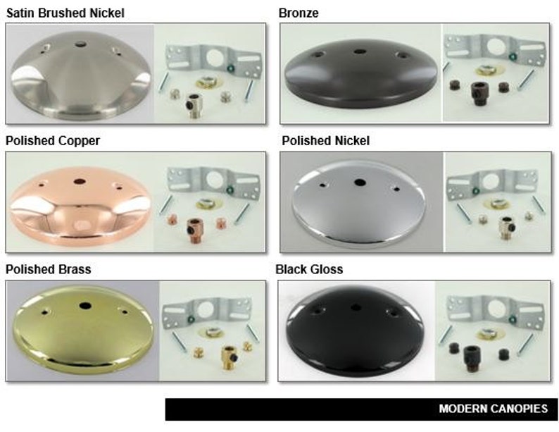 Ceiling Canopy Kit Pendant Light Image 0
