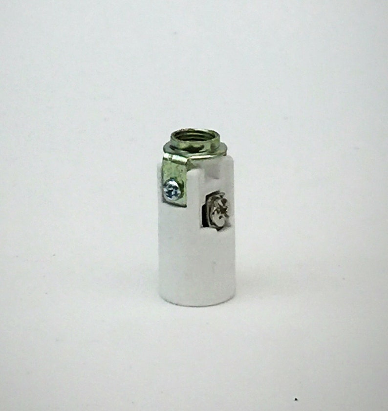 Porcelain Candelabra Light Sockets 5 High Heat Glass Etsy