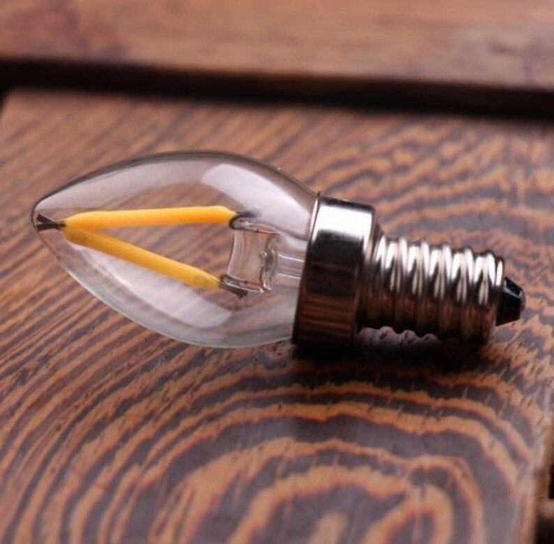 Glass Insulator Light Bulb Vintage Style LED Bulb for Etsy