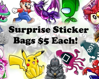 Surprise Sticker Bags