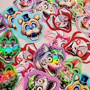 Stickers Five Night's At Freddy's (FNAF)