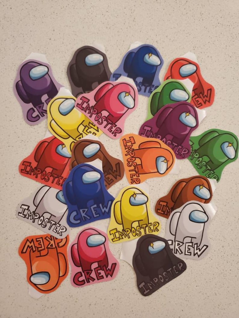 Among Us Stickers - Etsy