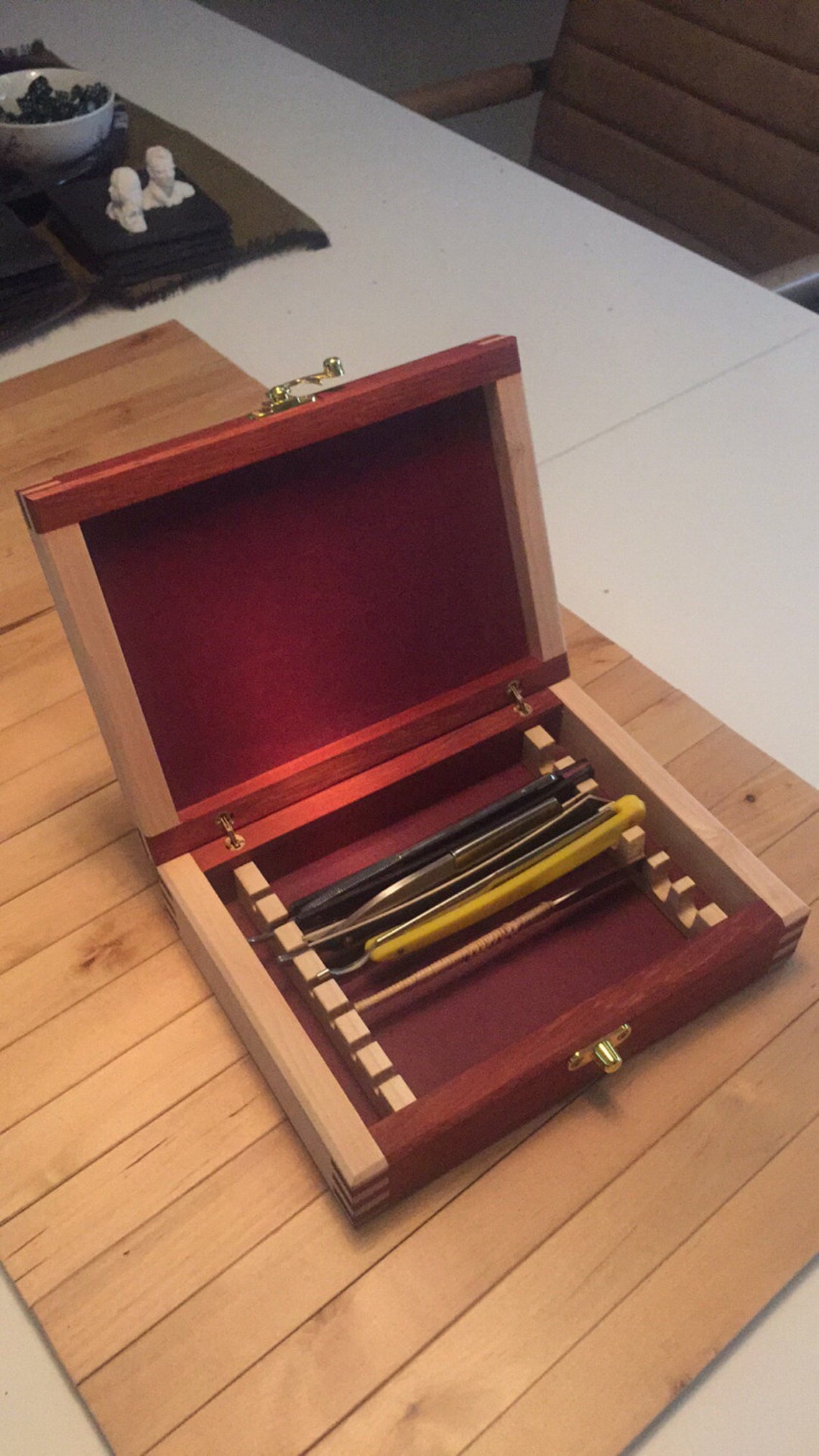 7 day straight razor box Etsy