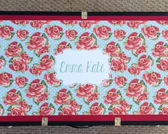 Custom Camp Trunk Top.  Camp Decal.  Lid Skin.  Personalized Camp Sticker. Camp Trunk Sticker.  Camp Trunk Name.
