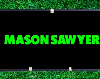 Custom Camp Trunk.  Summer Camp Gear.  Footlocker.  Camp Monogram Decal. Personalized Camp Trunk.  Sticker.  Name.