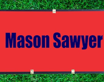 Custom Name Camp Trunk Decal.  Summer Camp Gear.  Boy Name. Girl Name.  Camp Monogram Decal. Personalized Camp Trunk.  Sticker.